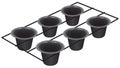 Professional six cup popover pan Royalty Free Stock Photo