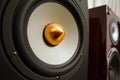 Professional speaker system. Music and sound Royalty Free Stock Photo