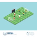 Professional sports competition: football match