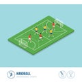 Professional sports competition: handball