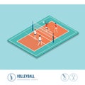 Professional sports competition: volleyball