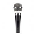 Professional studio microphone on stage, illustration for performances and podcasts, sound recording Royalty Free Stock Photo