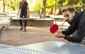 Professional table tennis player