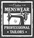 Professional tailor label