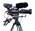 Professional television video camera