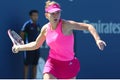 Professional tennis player Simona Halep during first round match at US Open 2014