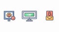 Professional Upload Success Icon for Basic Web Applications