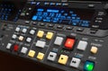 Professional video recorder. Control panel