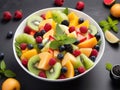 wellness refined: indulge in luxurious fruit salad perfection