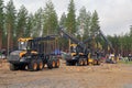Professionals in Forest Machine Operator Competition