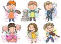 Professions kids set 2