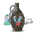 Professor grenade in the a mascot shape