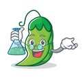 Professor peas character cartoon style Royalty Free Stock Photo