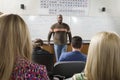 Professor Teaching In The Classroom