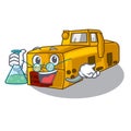 Professor toy locomotive mine in shape characters