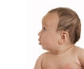 Profile baby Royalty Free Stock Photo