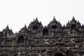 Profile of Borobudur temple, Java, Indonesia Royalty Free Stock Photo