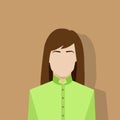 Profile icon female avatar woman portrait Royalty Free Stock Photo