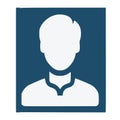 Profile icon, Male avatar icon User circles. Default Profile Picture anonymous user avatar. Person icon, Head icon Social network Royalty Free Stock Photo