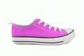 Profile of a pink sneaker Royalty Free Stock Photo