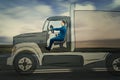 Imaginary truck driving