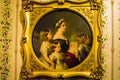 Profile portrait of Queen Victoria with four of her children Royalty Free Stock Photo