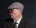 English gentleman in sunglasses and tweeds