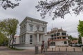 Profile view of Casa Sommer, the Municipal Historical Archive, the Municipal Bookshop of Cascais.