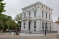 Profile view of Casa Sommer, the Municipal Historical Archive, and the Municipal Bookshop of Cascais