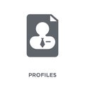 Profiles icon from Human resources collection.