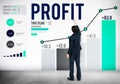 Profit Benefit Financial Income Growth Concept Royalty Free Stock Photo