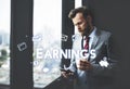 Profit Earnings Income Financial Economy Proceeds Concept Royalty Free Stock Photo