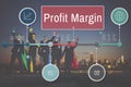 Profit Margin Finance Income Sales Revenue Accounting Concept Royalty Free Stock Photo