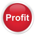 Profit premium red round button