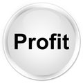 Profit premium white round button