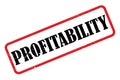 Profitability illustration