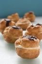 Profiterole dessert Royalty Free Stock Photo