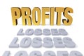 Profits At Last Royalty Free Stock Photo