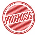 Prognosis grunge rubber stamp