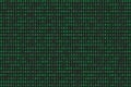 Program datum background. Green programming binary coding