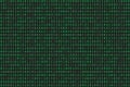 Program datum background. Green programming binary coding Royalty Free Stock Photo