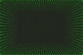 Program datum 3d background. Green programming binary coding. Matrix hacker vector Royalty Free Stock Photo