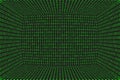 Program datum 3d background. Green programming binary coding. Matrix vector Royalty Free Stock Photo