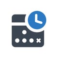 Program schedule icon