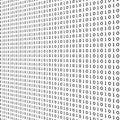 Programing pattern 1010 numbers, vector illustration