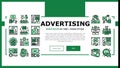 Programmatic Advertising Service Landing Header Vector