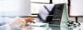 Programmer Or Coder At Office Desk Royalty Free Stock Photo