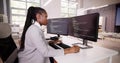 Programmer Coding Classes. Web Developer Coder Royalty Free Stock Photo