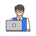 Programmer color icon