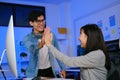 Programmer and developer teamwork Royalty Free Stock Photo